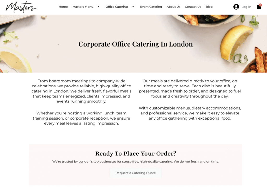 Masters-Best-Lunch-Catering-London