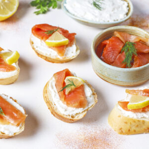 Fish Canapes